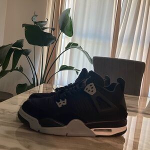 Jordan 4 Retro GS ‘Black Canvas’